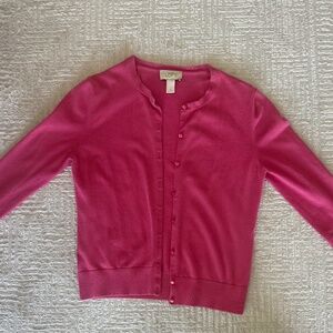 Ann Taylor Loft Pink women’s cardigan
